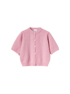 Kae SS Knit Cardigan - Blush
