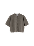 Noella Kae SS Knit Cardigan - Brun