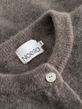 Noella Kae SS Knit Cardigan - Brun