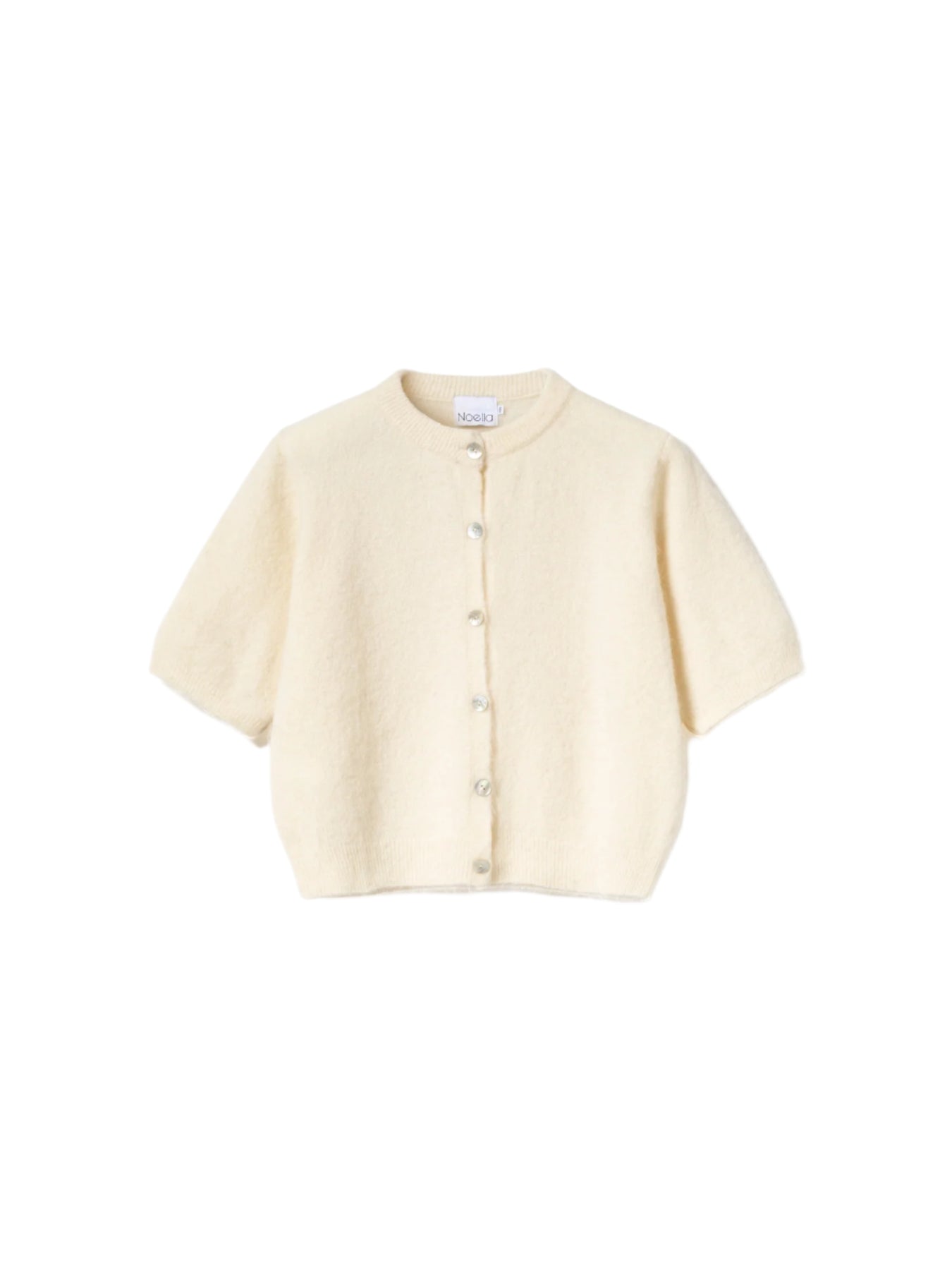 Kae Ss Knit Cardigan - Oyster