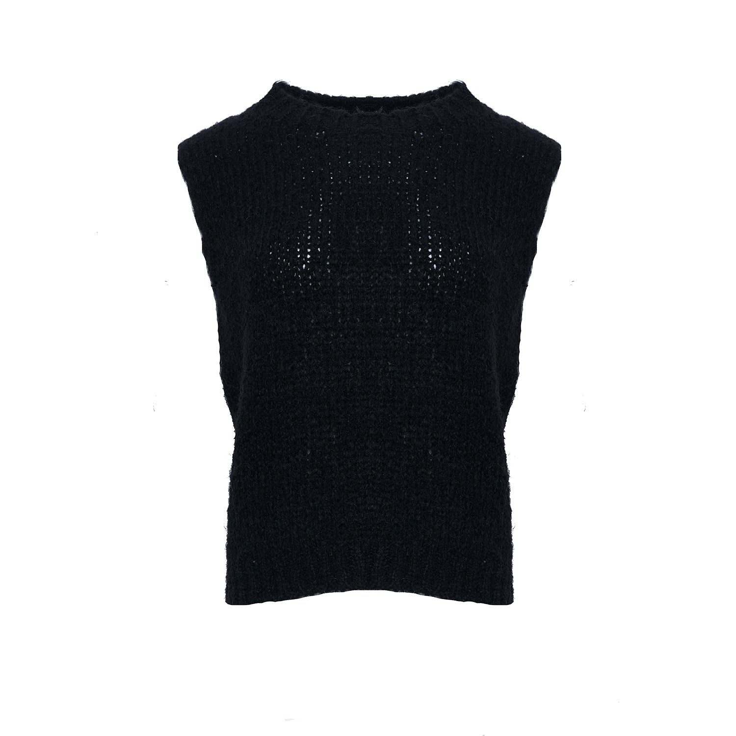 Kala Vest Wool - Svart