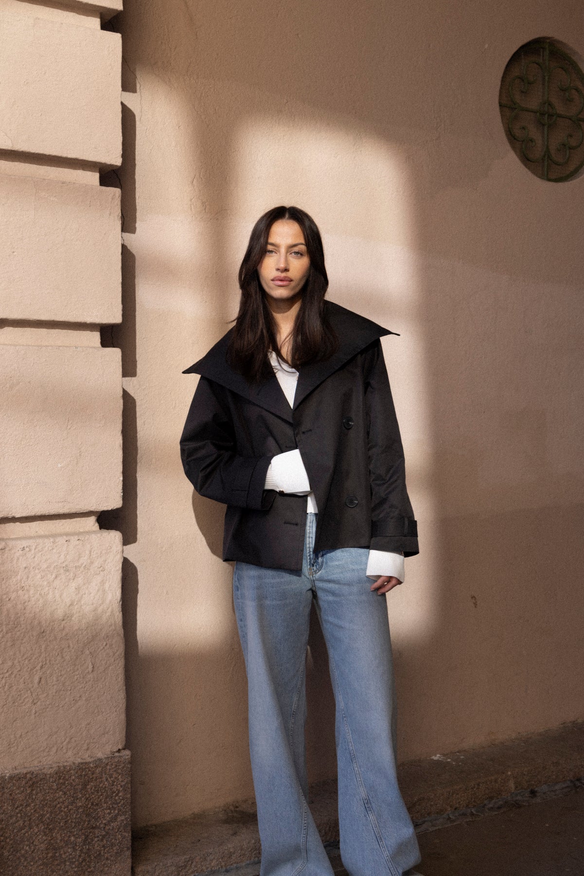 Mazieiw Perry Short Coat - Svart