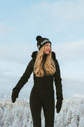 Parry Ski Jumpsuit Faux Border - Svart