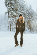 Logo Ski Jumpsuit - Black