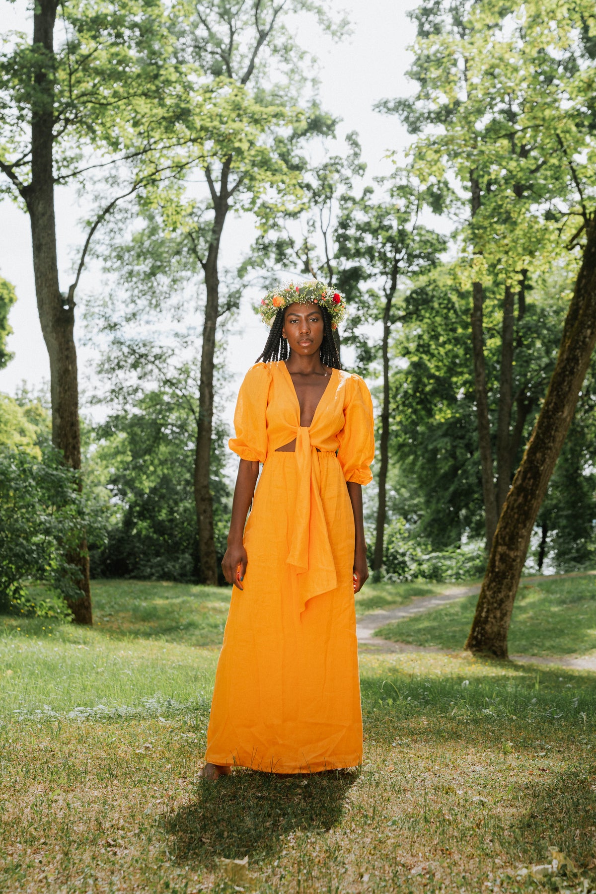 La Mia Maxi Dress - Tuscan Sun