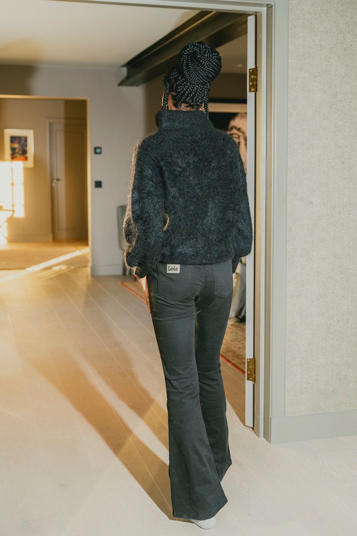 Li Chunky Sweater - Black