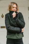 Liner W Bomber Jacket - Svart