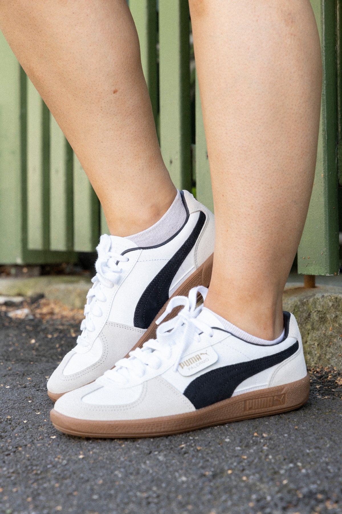 Palermo Lth - Puma White-Vapor Gray-Gum