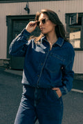 Alex Shirt - Washed Dark Blue