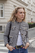 Malani Jacket Tweed - Black