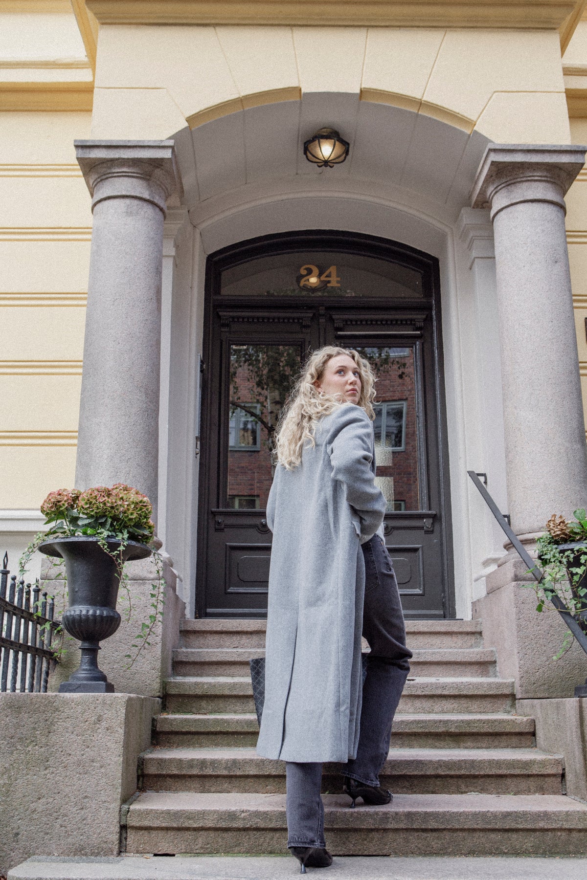 Falcon Coat - Grey Mel