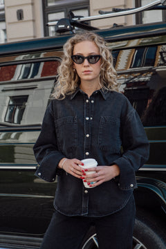 Dante Shirt - Iron Black Denim