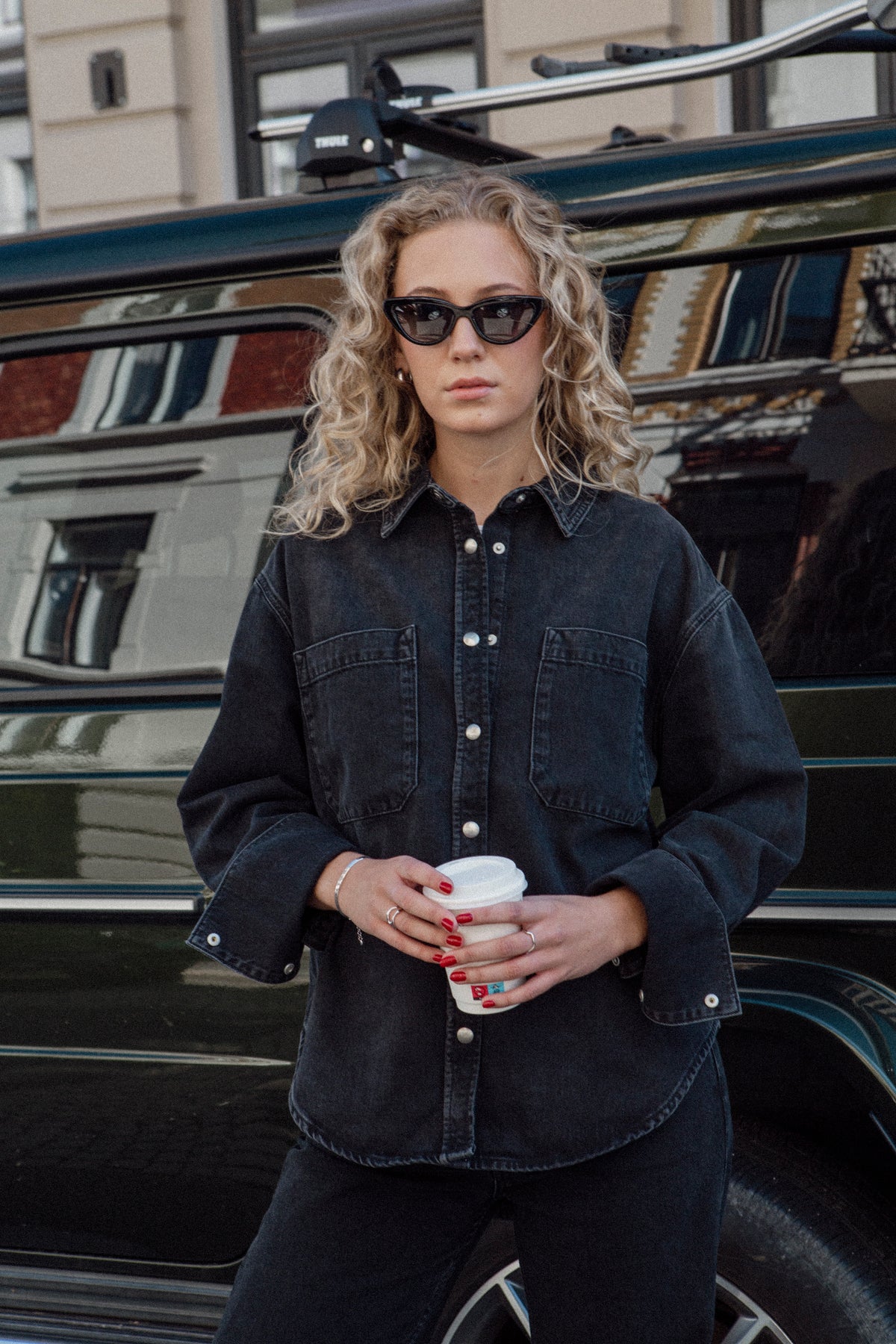 Dante Shirt - Iron Black Denim