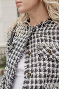 Malani Jacket Tweed - Black