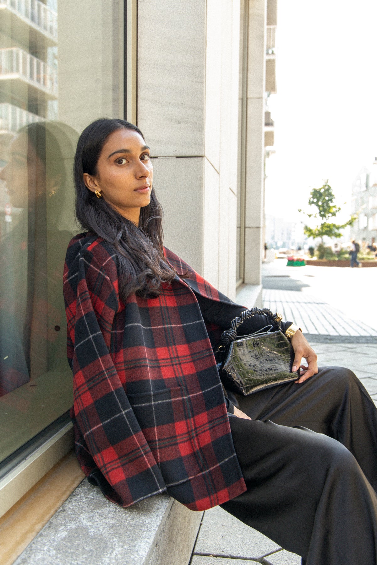 Tritsis Jacket - Red Check