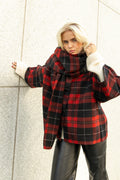Tecla Scarf - Red Check