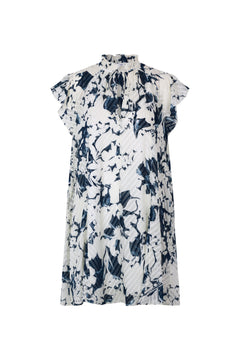 Karookh Dress 14573 - Flora Blue