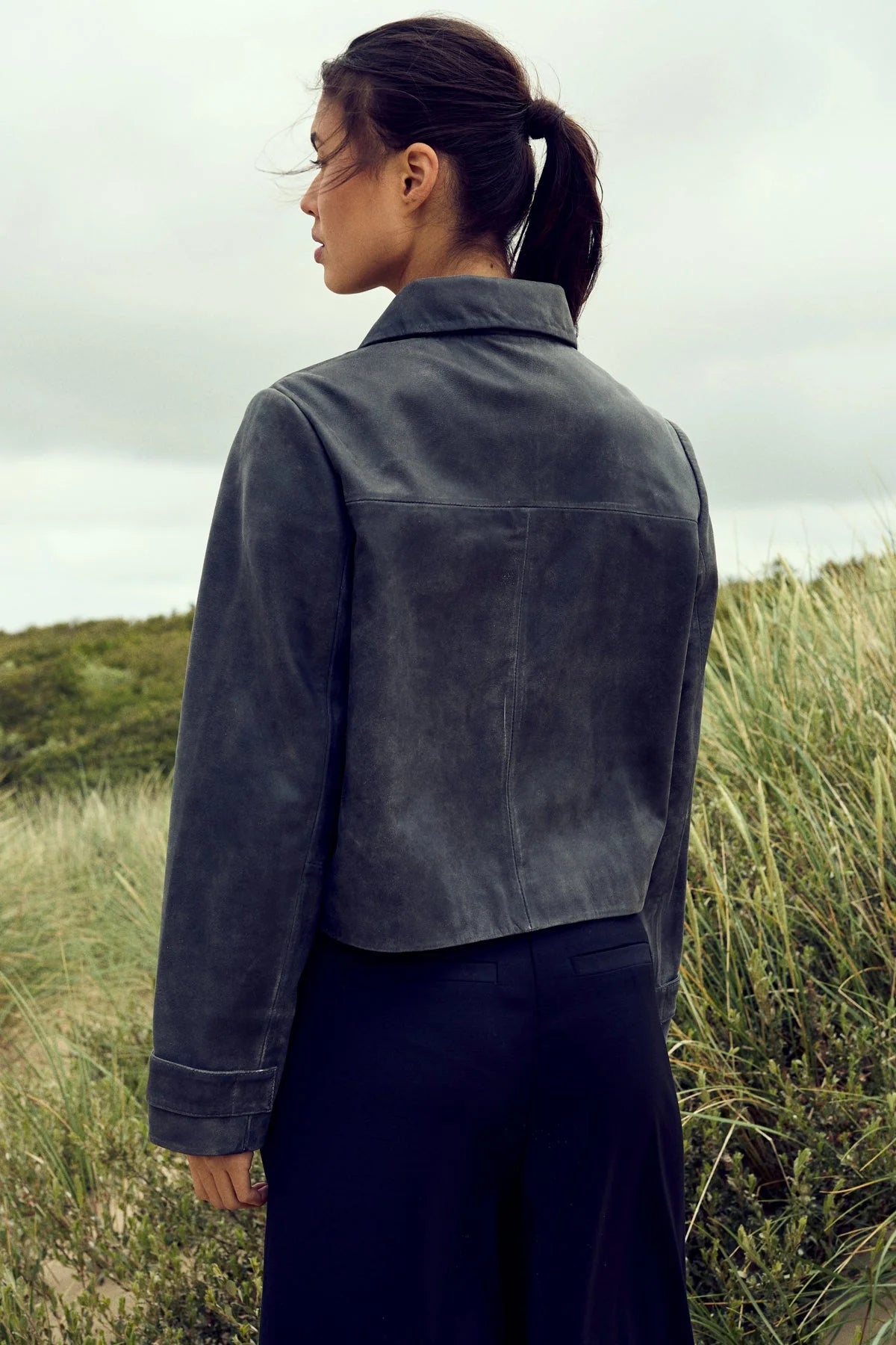 Katrenna Jacket - Dark Grey Wash