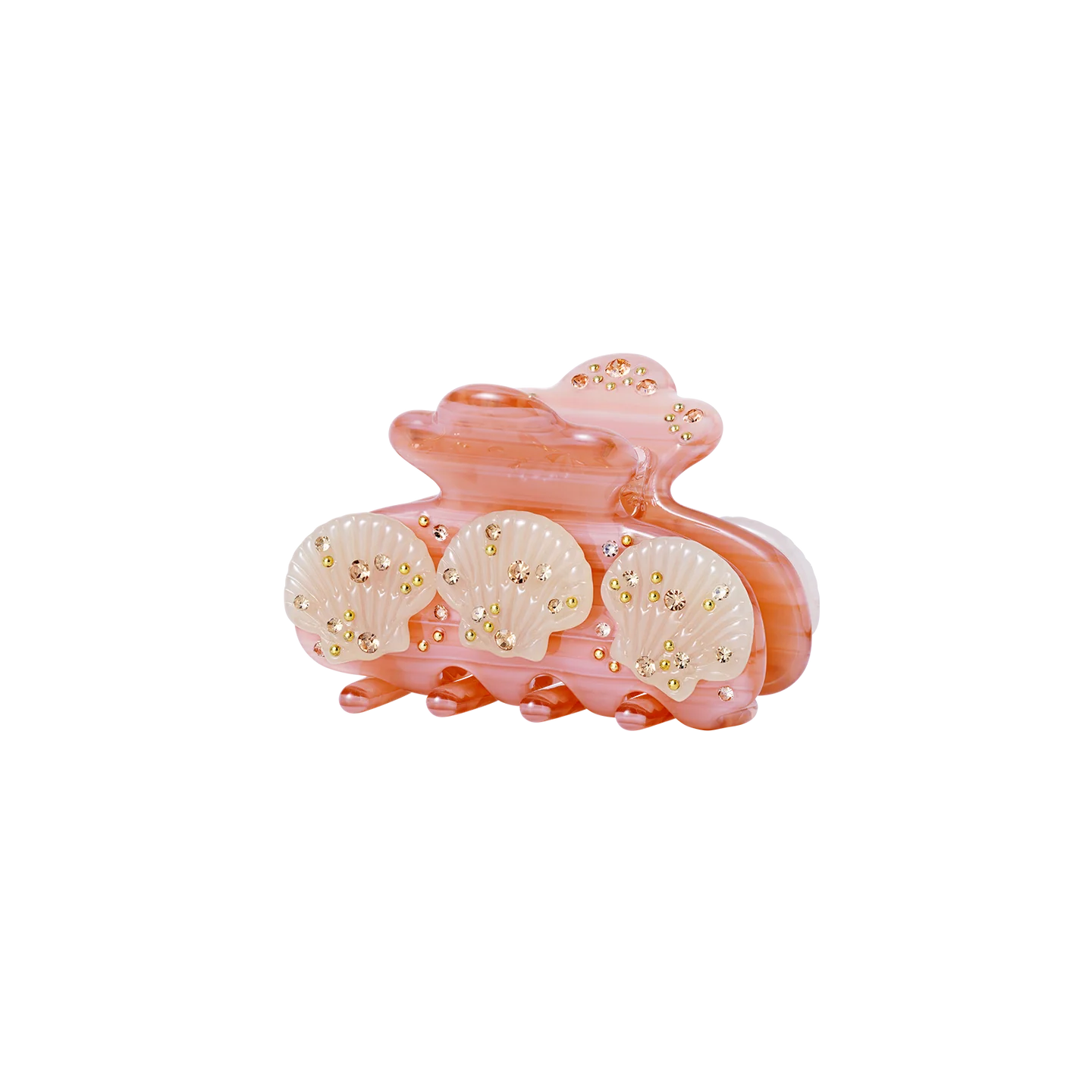 Kerang Hair Claw - Persimmon