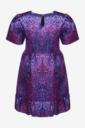 Maine Taylor Dress - Lilac /Blue Mix
