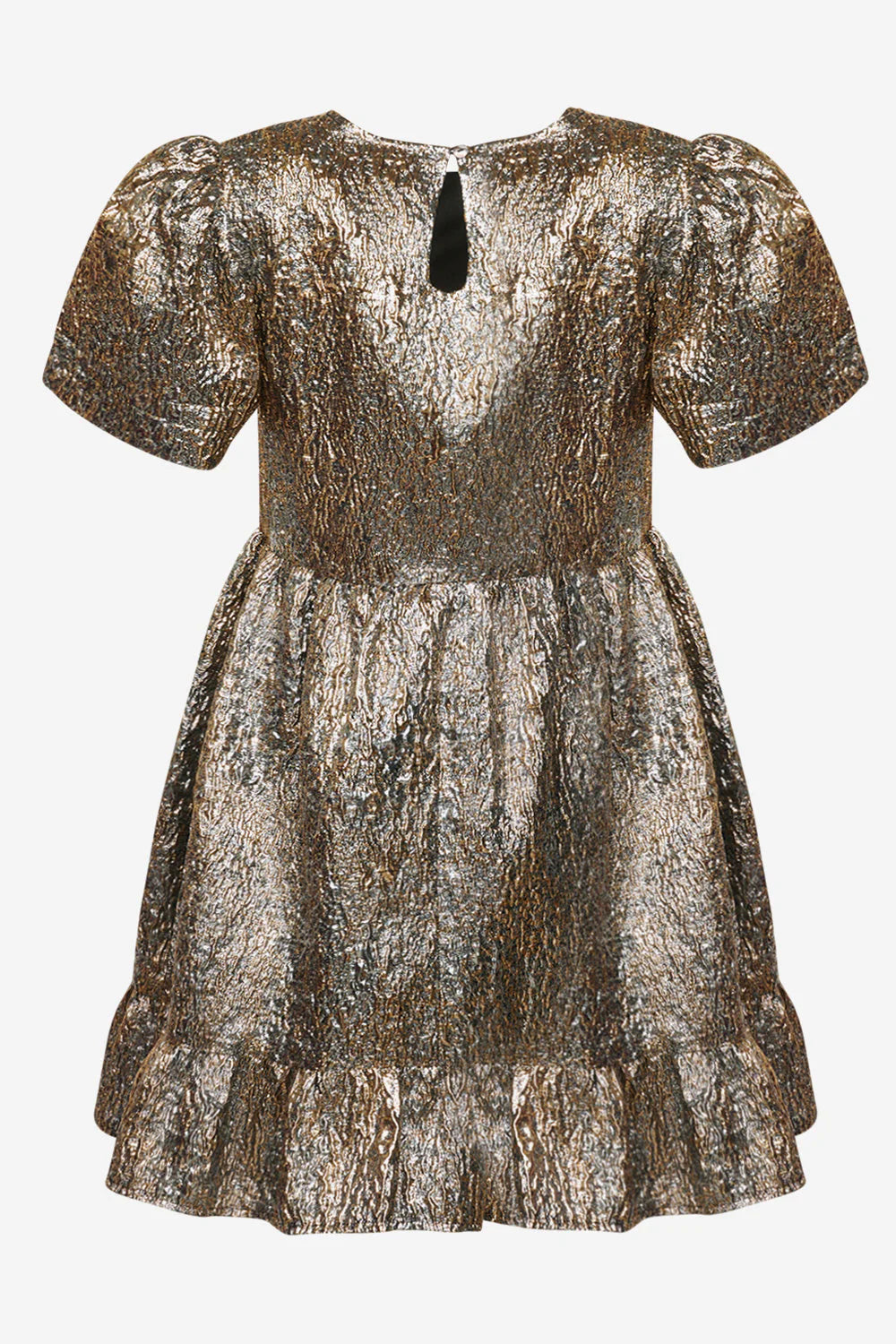 Maine Taylor Dress - Silver/Gold Mix