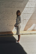 Corine Knit Ls Top - Off White