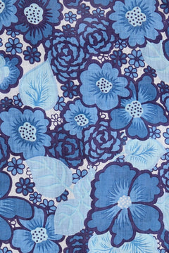 Los Cinco Maxi Dress - La Mira Floral Blue