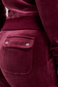 Layla Low Rise Flare Pocketed - Tawny Port