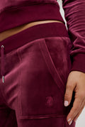 Layla Low Rise Flare Pocketed - Tawny Port