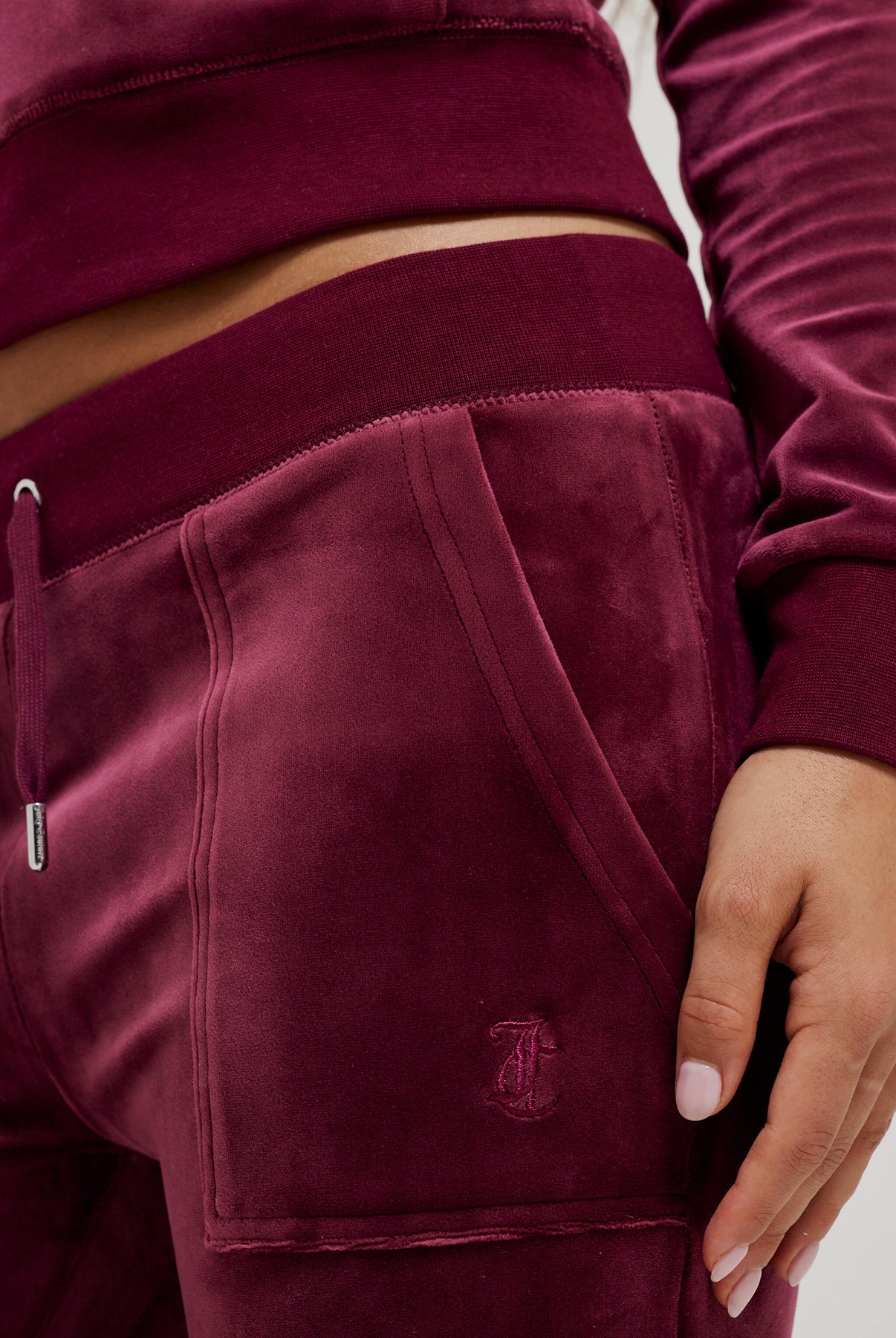Layla Low Rise Flare Pocketed - Tawny Port