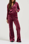 Layla Low Rise Flare Pocketed - Tawny Port