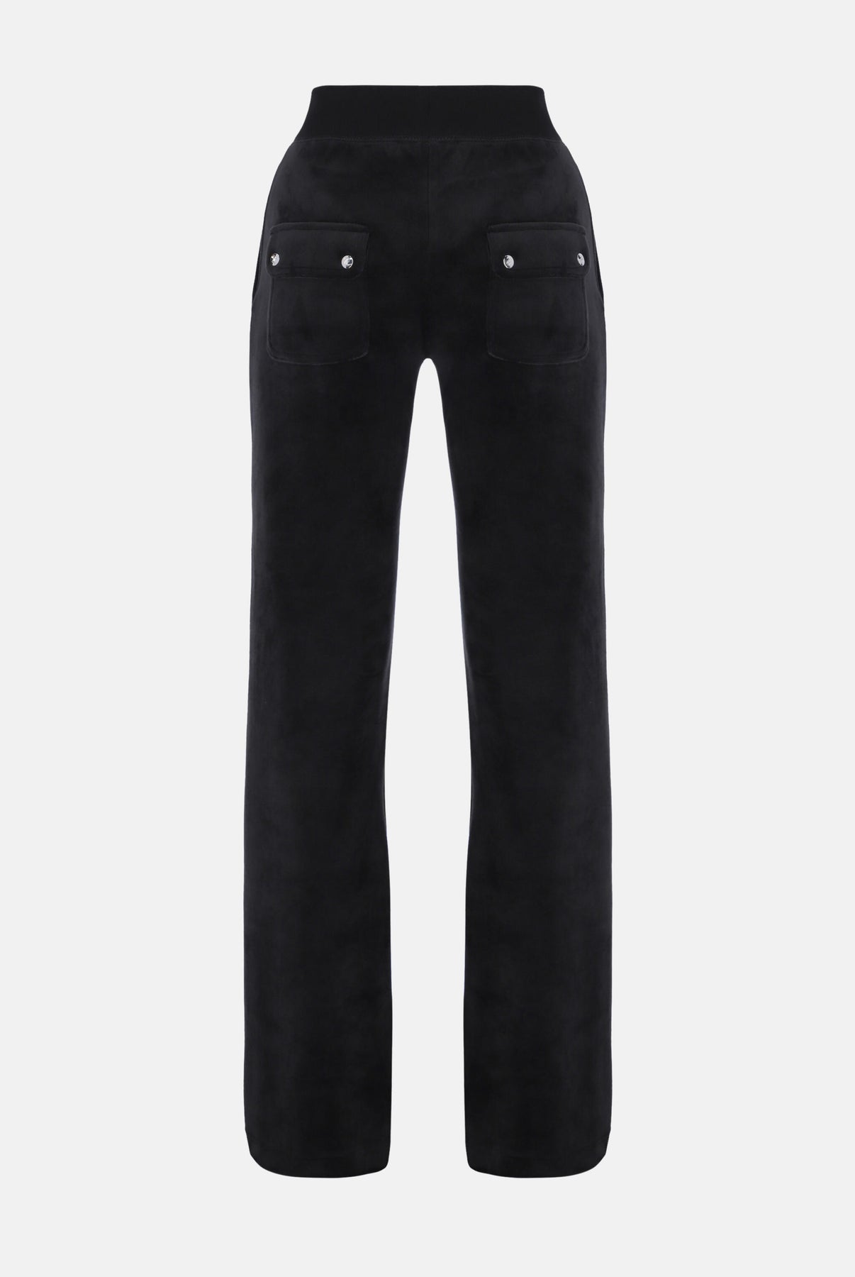 Layla Low Rise Flare Pocketed - Svart