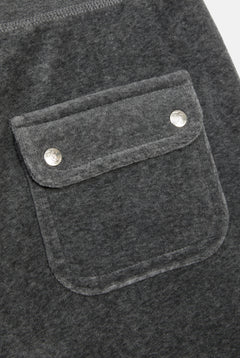 Layla Low Rise Flare Pocketed - Charcoal Marl