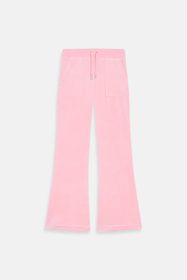 Layla Low Rise Flare Pocketed - Juicy Pink