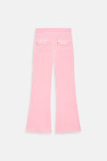 Layla Low Rise Flare Pocketed - Juicy Pink