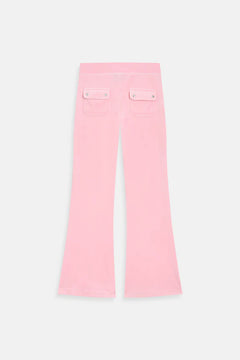 Layla Low Rise Flare Pocketed - Juicy Pink