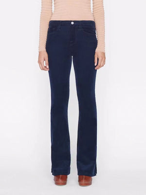 Le Mini Boot Slit - Navy