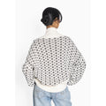 Logo Sweater - White Alyssum