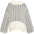 Logo Sweater - White Alyssum