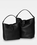 Lois Bucket Bag - Black