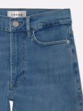 Le Slim Palazzo Raw Fray - Clearwater