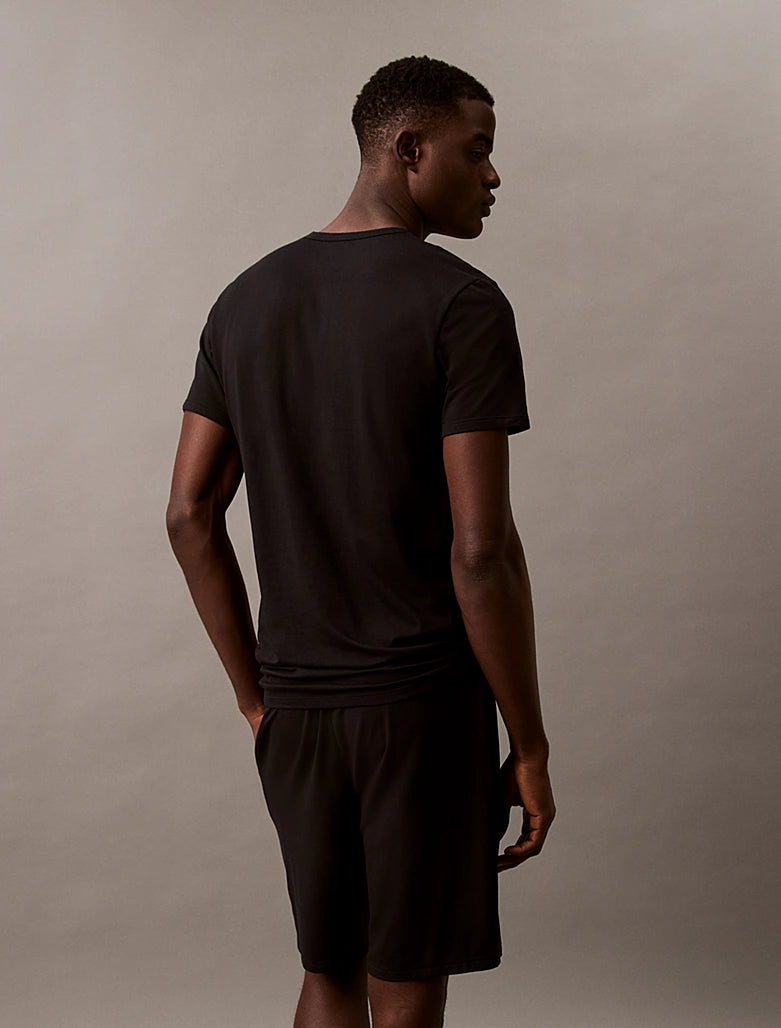 S/S Crew Neck 3-pack - Svart