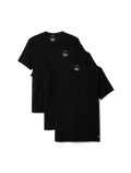 S/S Crew Neck 3-pack - Svart