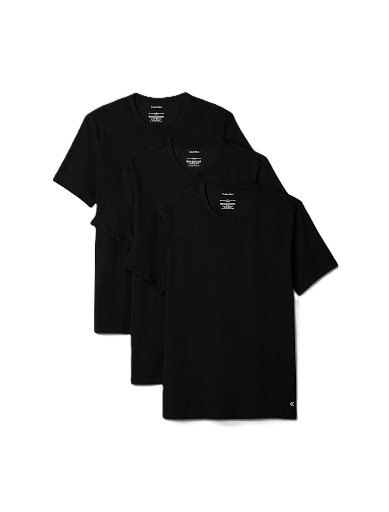 S/S Crew Neck 3-pack - Svart