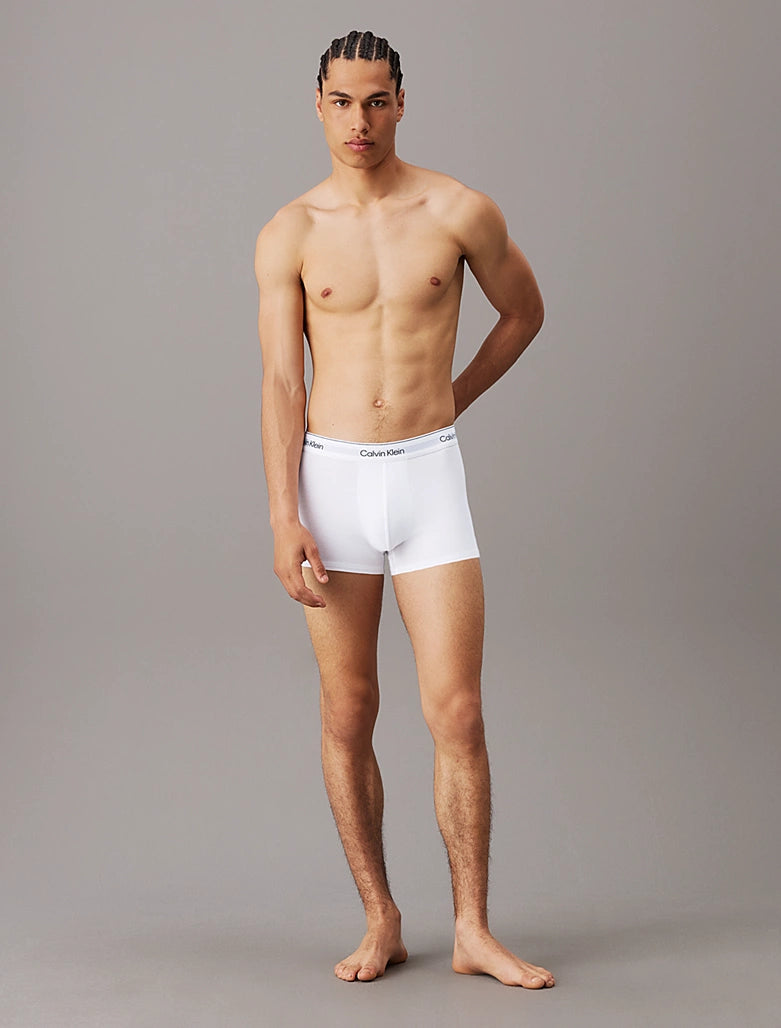 Calvin Klein Trunk 3-pack - Vit/Vit/Vit