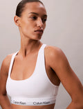 Unlined Bralette - Vit
