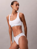 Unlined Bralette - Vit