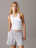 Scoop Neck Cotton Tank 3-pack - Vit
