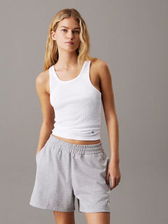 Scoop Neck Cotton Tank 3Pk - White/White/White