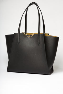 Le Borderline Grained Leather - Noir Record